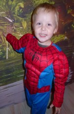 Przebranie May Spiderman Superbohater 86-92cm