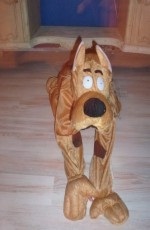 Kostium pieska Scooby Doo 104-116cm
